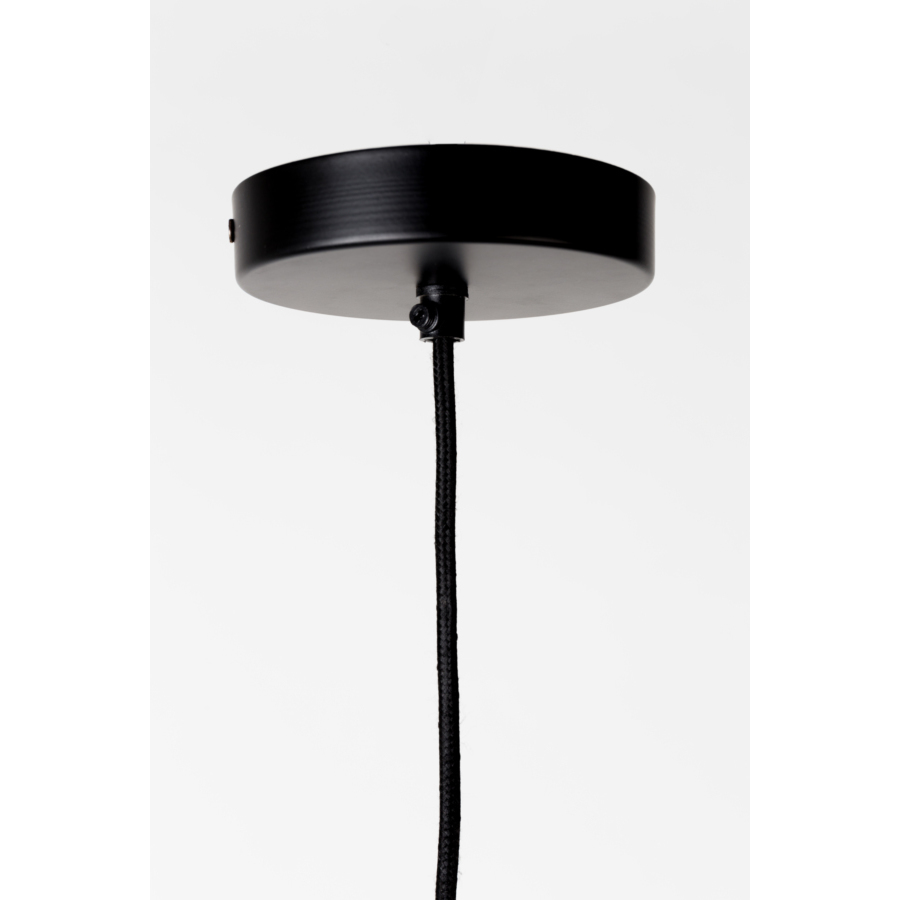 Лампа подвесная Tristan черная White Label Living 5300130 - Вид №6