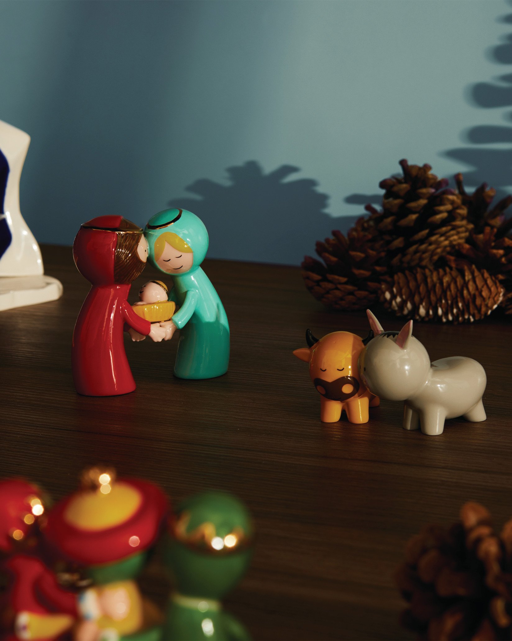 Набор из 2 фигурок Alessi Happy Eternity Baby AGJ02S2 - Вид №1