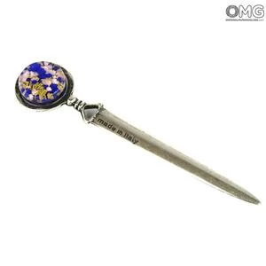 4035 ORIGINALMURANOGLASS Канцелярский нож - муранское стекло OMG 12 см