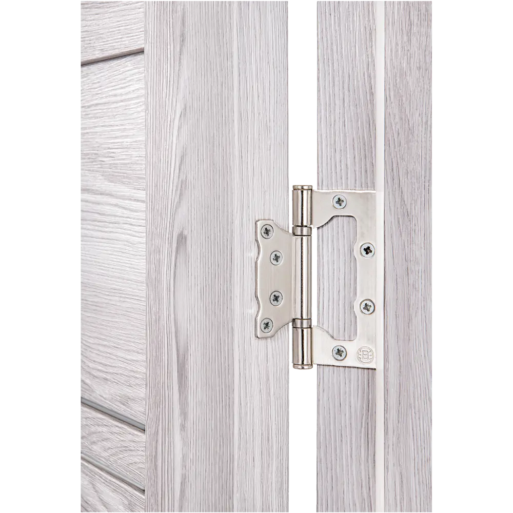 Дверь межкомнатная со стеклом Парма вертикальная 80x200 см ПВХ цвет холодное дерево с замком и петлями 87404346 STLM-2152837 PORTIKA  - Вид №4