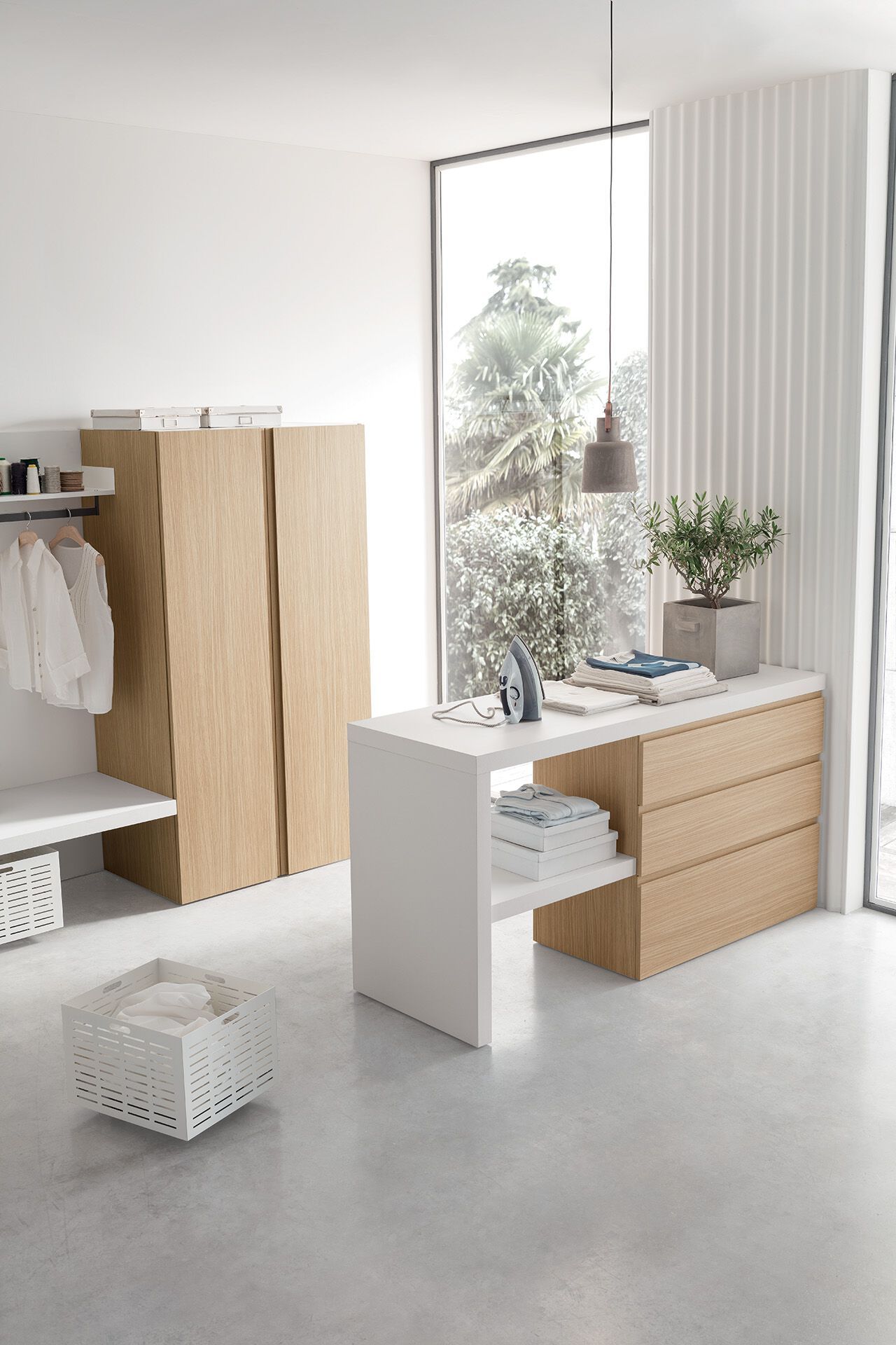 Деревянный шкаф для белья ARCOM I_WASH ARCH-00072247 - Вид №2