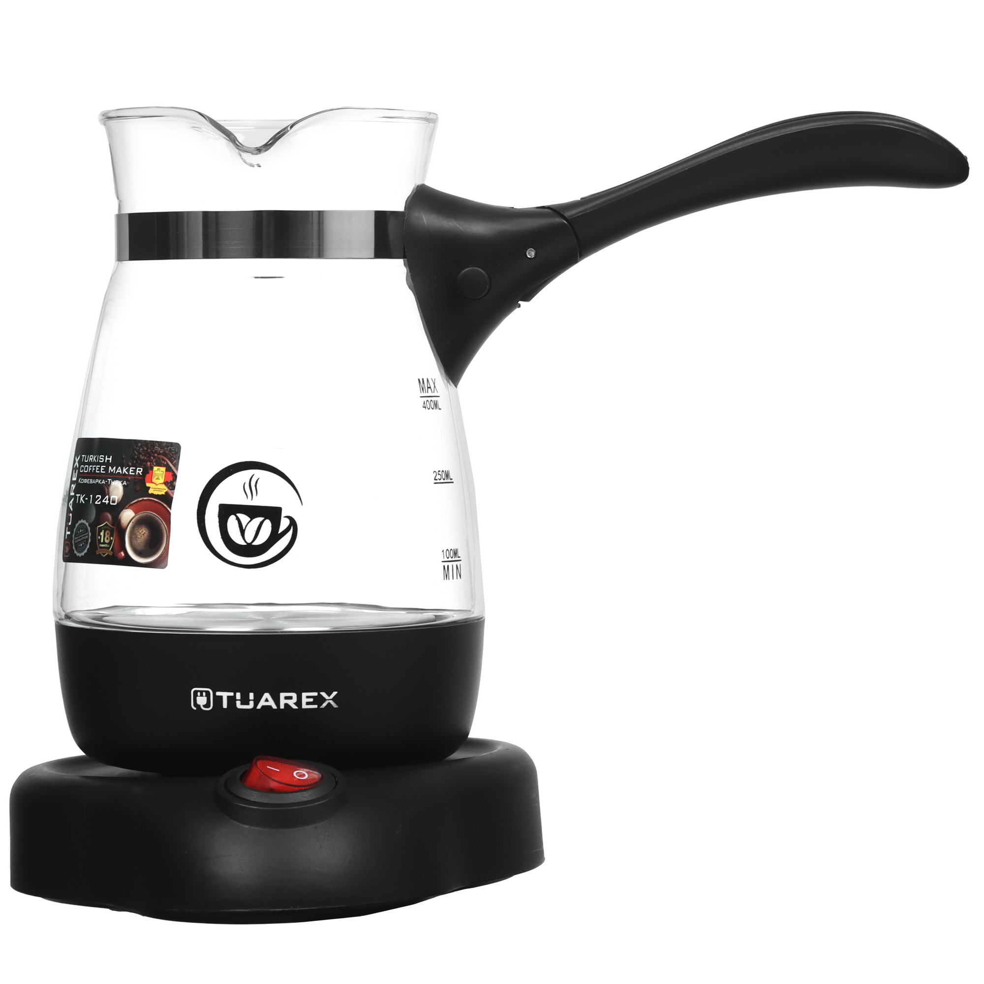 9081209 Электрическая турка Tuarex TK-1240 черный STDN-0131057