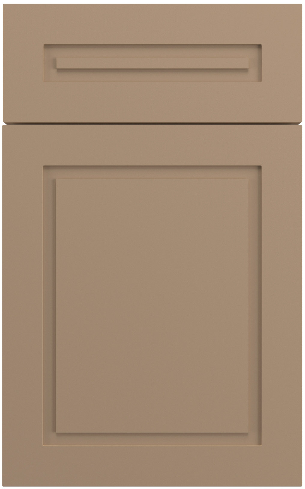 Фасады для кухни Модерн Фрезеровка «Ла Дефанс» 301 Капучино SIDAK SIST3639-9855