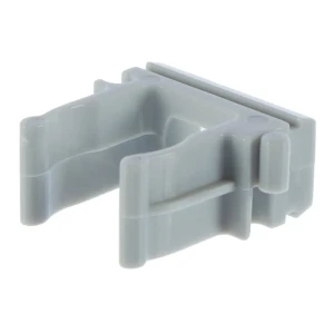 Держатель-клипса для труб Экопласт D16 мм цвет серый 10 шт.