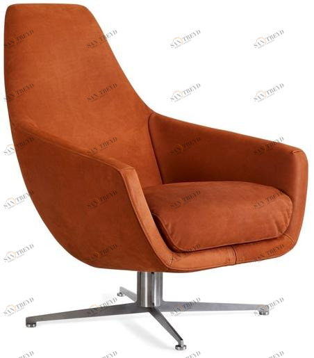 Montis Кожаное кресло с 4 спицами и подлокотниками Enzo sun-id-1513500