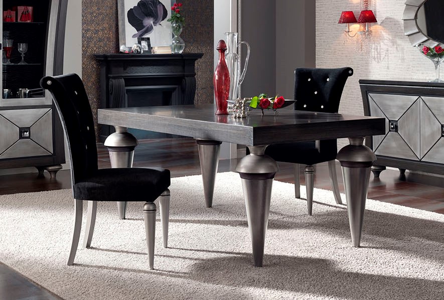 106641 Стол Valeria 6355 раздвижной 200x100 см Llass Wonderland Santreyd