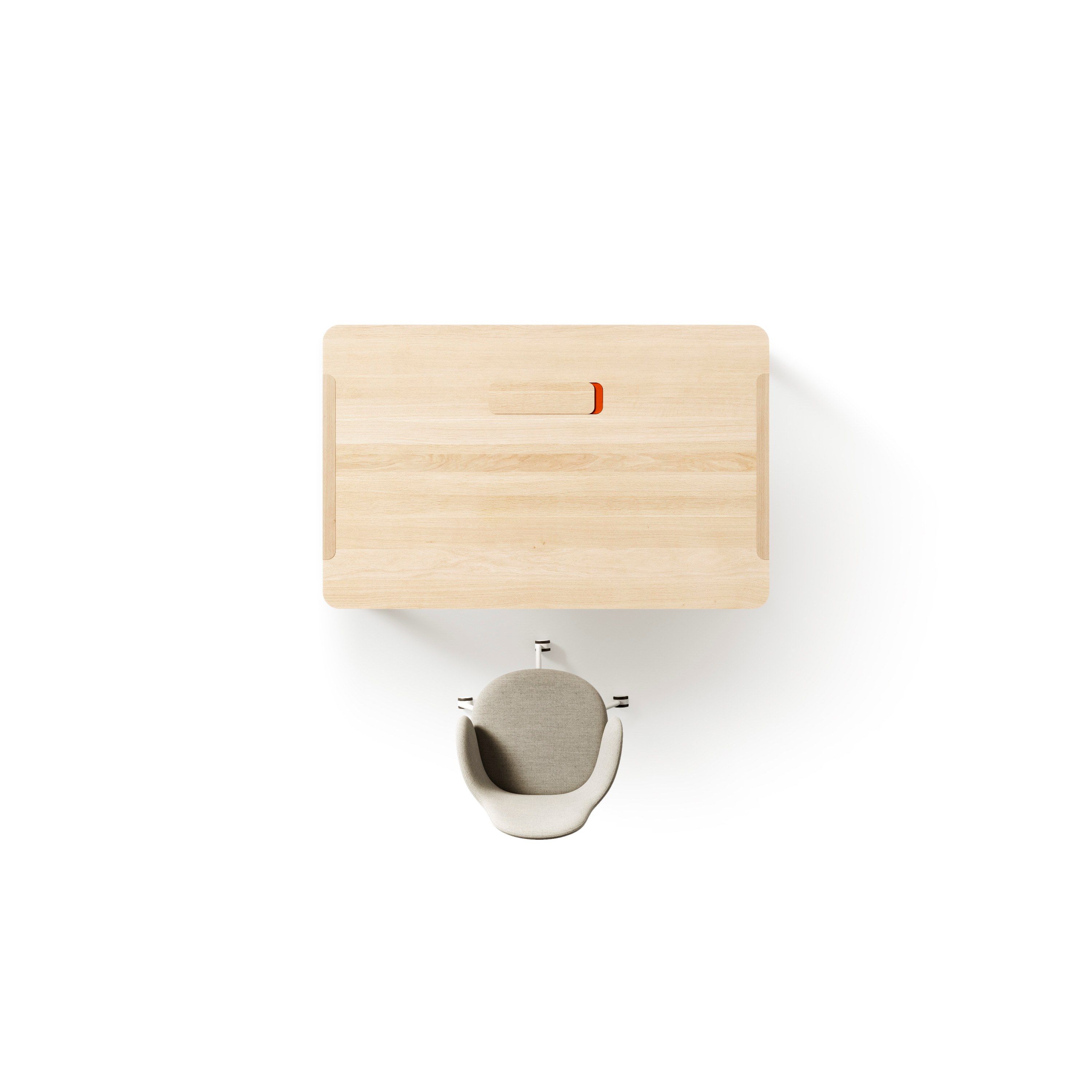 Прямоугольный стол для совещаний из дуба с системой люверсов ALKI Heldu ARCH-00015502 - Вид №10