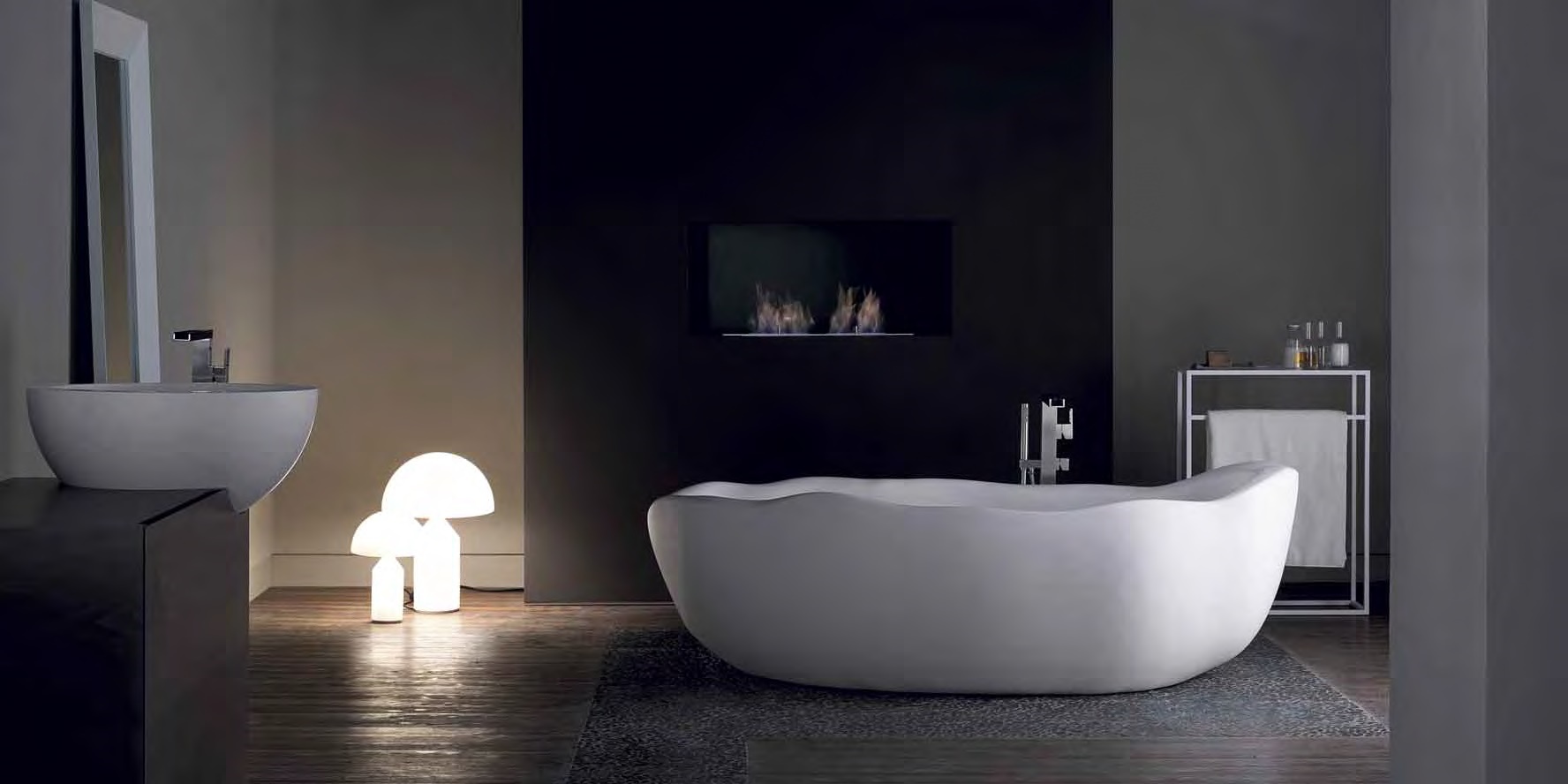 Toscoquattro Ванна отдельно стоящая из искусственного камня LE ACQUE 10VA3VB - Вид №3