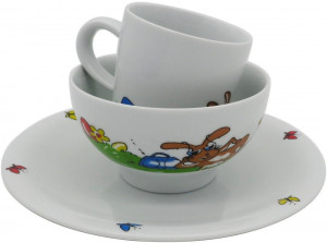 39G248F11342C Пять чувств Kinderset 3tlg. привет Hase (с небольшими недостатками) Kahla-porzellan
