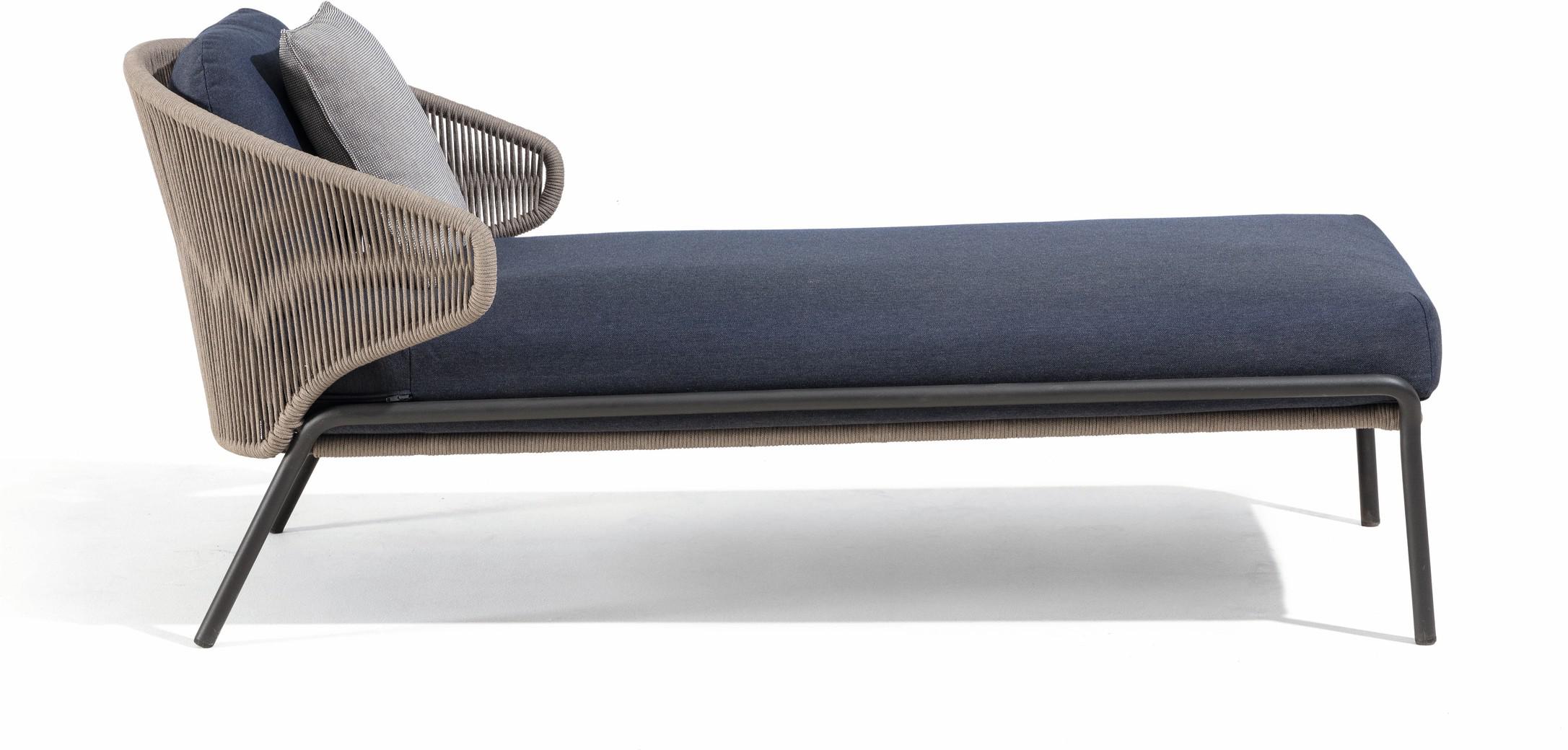 MNST321 Шезлонг лава бронза Manutti Radius - Вид №1