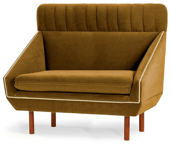 Mambo Unlimited Ideas Диван из ткани с высокой спинкой Agnes sun-id-1347008 - Вид №2