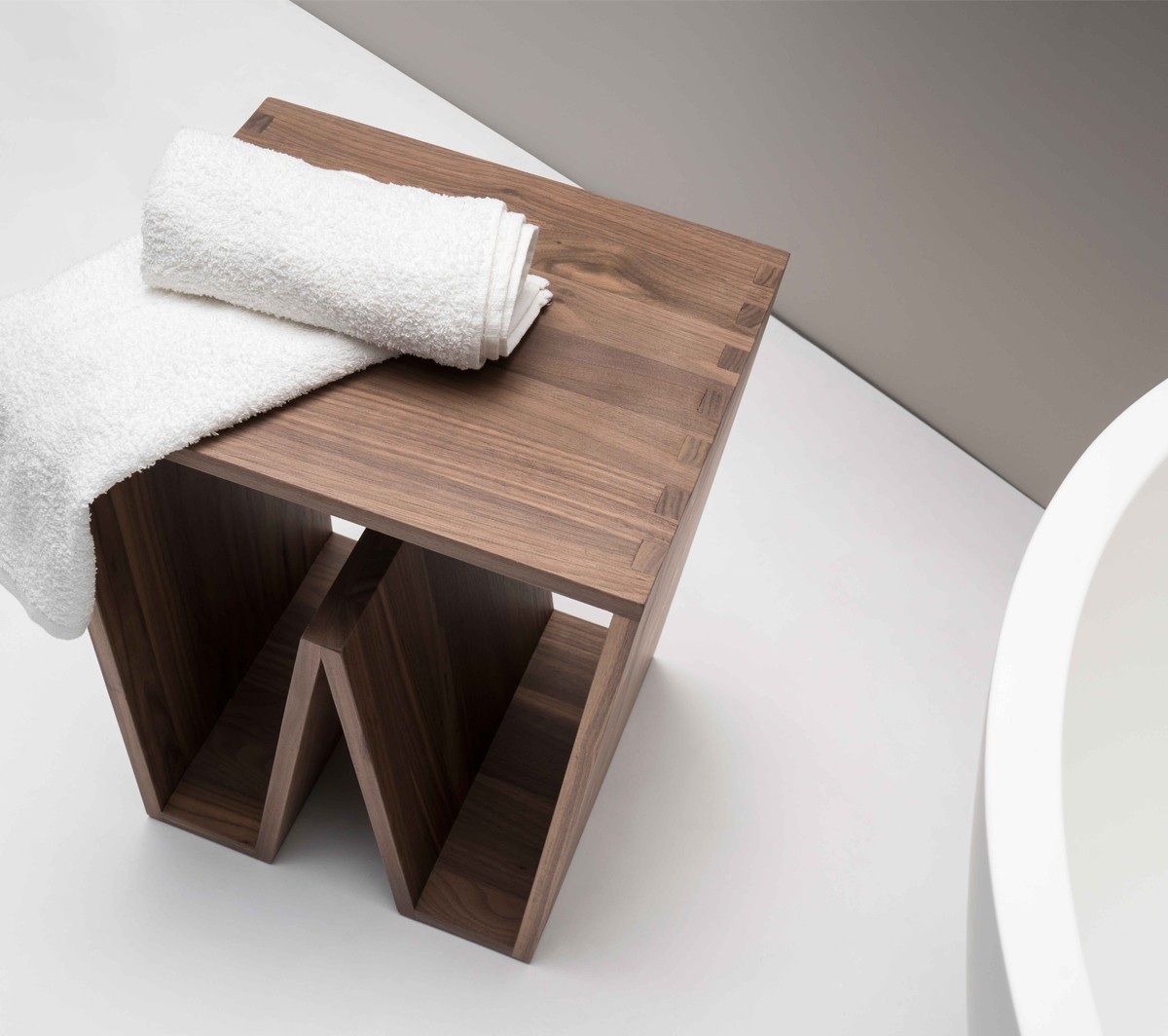 Ex.T Notch Wood Табурет из ореха EXNOTCHNOCE_marazzi  - Вид №3