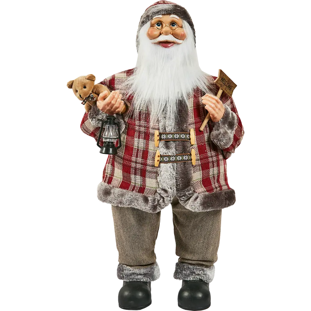 87547277 Фигура декоративная Санта в тулупе 80см STLM-1465657 Santreyd Christmas - Вид №2