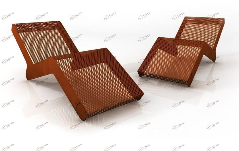 GARDA DESIGN Садовая кровать из листового металла Pool system sun-id-1363368