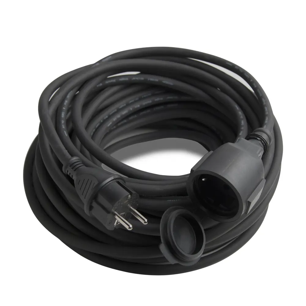 Удлинитель Electraline 20 м с защитой IP44 и заземлением 89380139 STLM-1452386