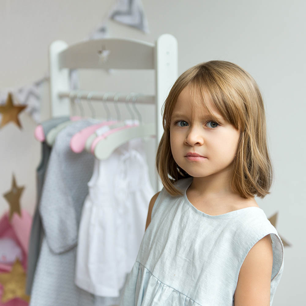 Напольная детская вешалка-стойка белая VAMVIGVAM  282107 Белый Santreyd  - Вид №4