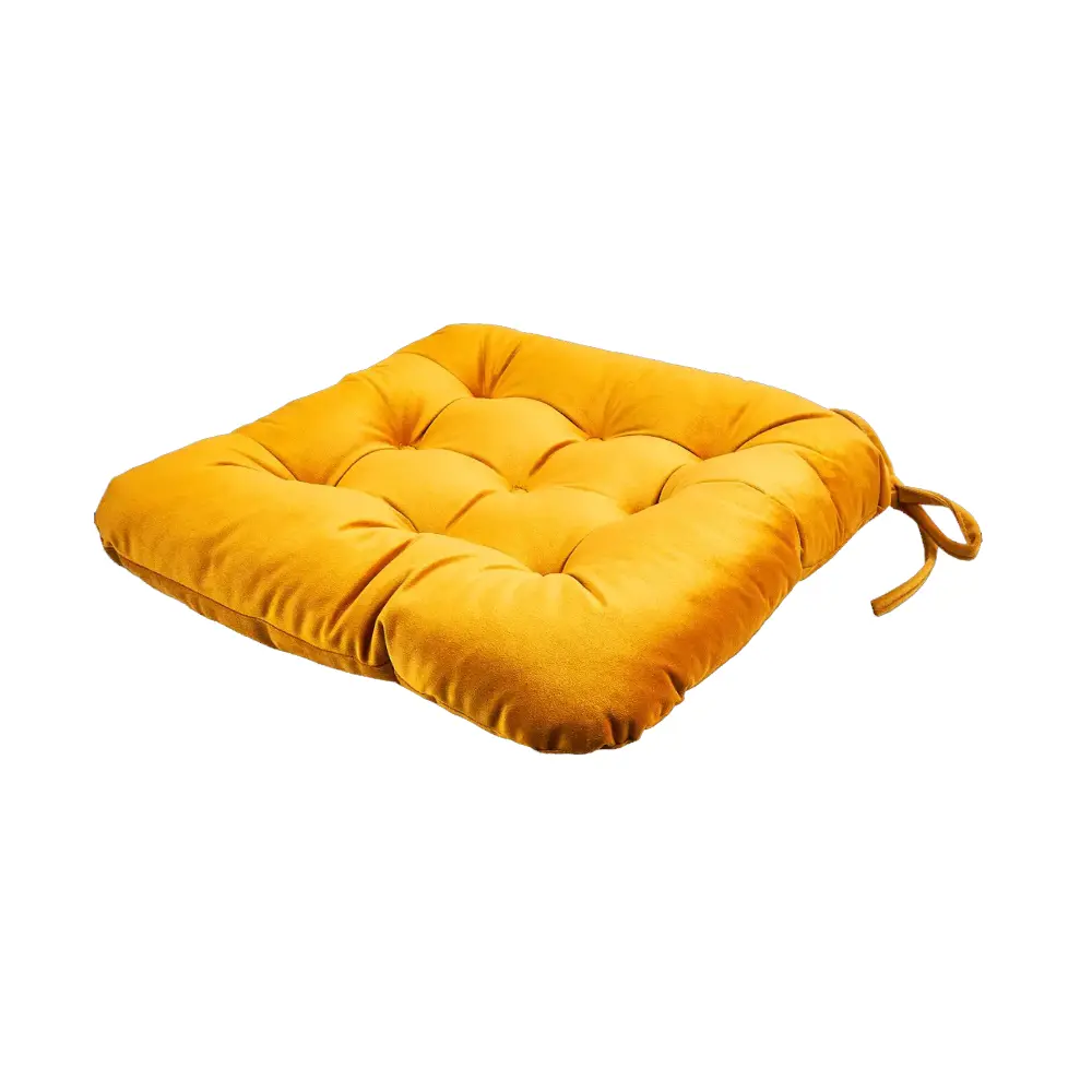 Подушка для стула Seasons Solemio 1 40x36 см цвет желтый Отсутствует STLM-2168683 - Вид №1