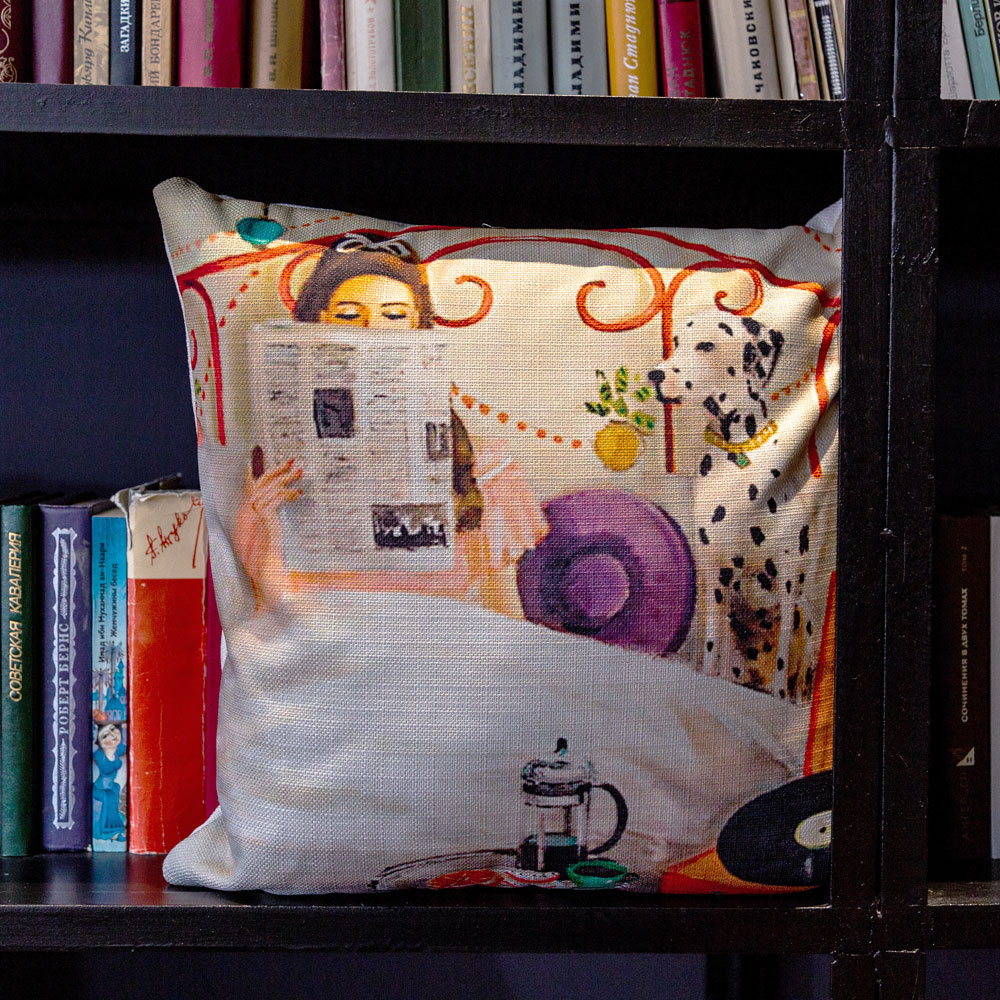 28199931 Арт-подушка «Последние новости» Object Desire  - Вид №1