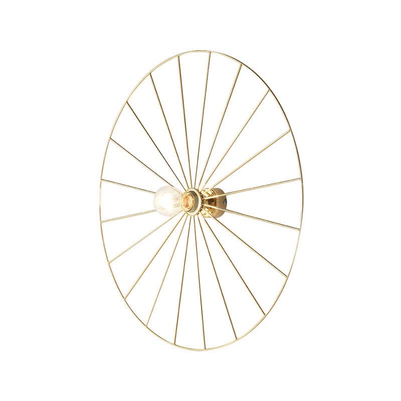 092258 Бра 60 cm золотой + цоколь 10 cm золотой Aromas del Campo Wheel 