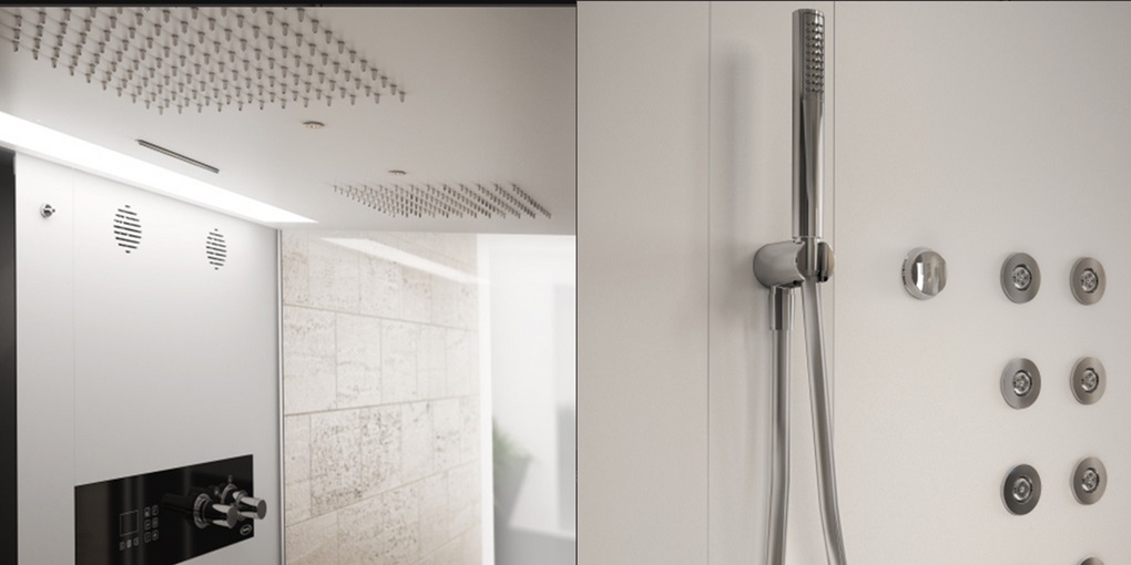 Душевая кабина Frame 120 TB 9448-253A Jacuzzi 9448253A - Вид №1