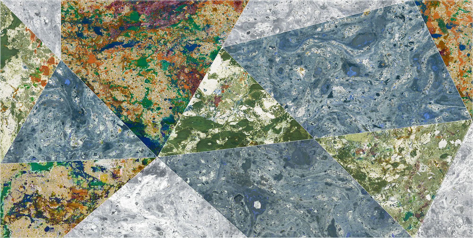 Декоративная панель из алюминия, стекла или ПММА Tecnografica индекс ARCH-00031929 - Вид №1