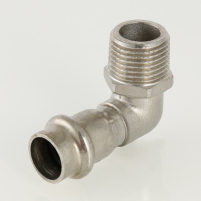VTi.953.I.001804 Фитинг из нержавеющей стали – пресс-угольник с наружной резьбой Valtec 18 мм х 1/2"  - Вид №3
