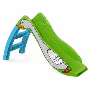91116974 Игровая горка Sheffilton Kids Гусь зеленый/голубой STLM-1408651
