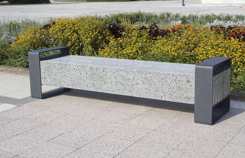 ENCHO ENCHEV - ETE Бетонная скамейка без спинки  134  - Вид №1