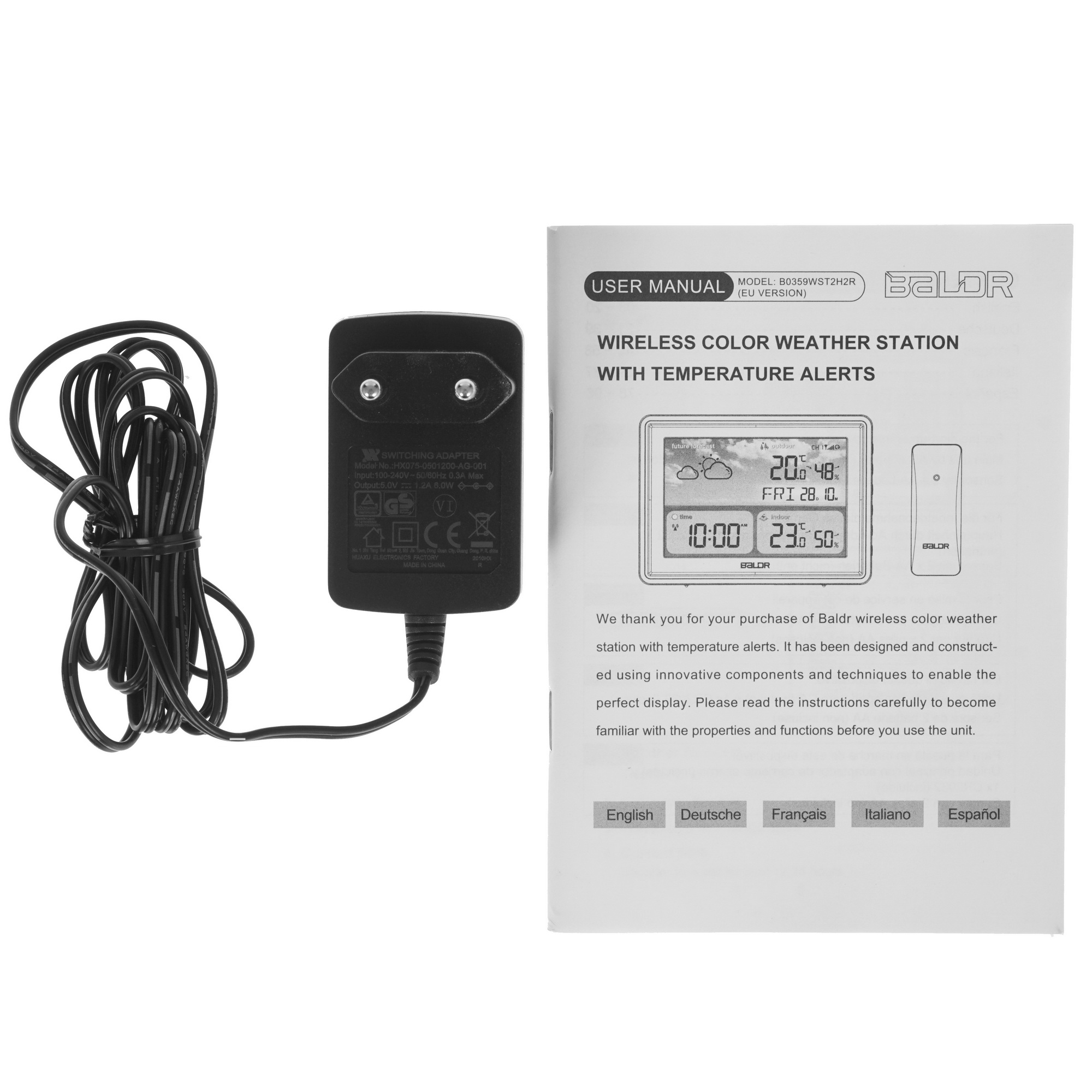 5080199 Метеостанция BALDR B0359WST2H2R STDN-0140499 - Вид №9