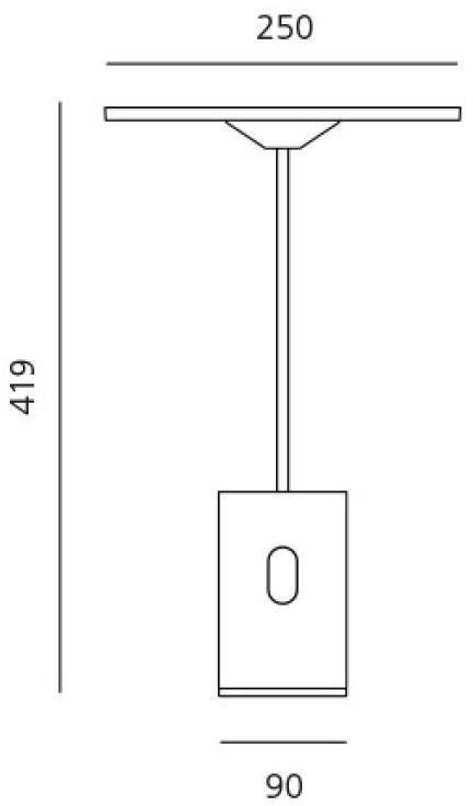 Artemide Настольная лампа прямого света из экструдированного алюминия  1732020a  - Вид №8