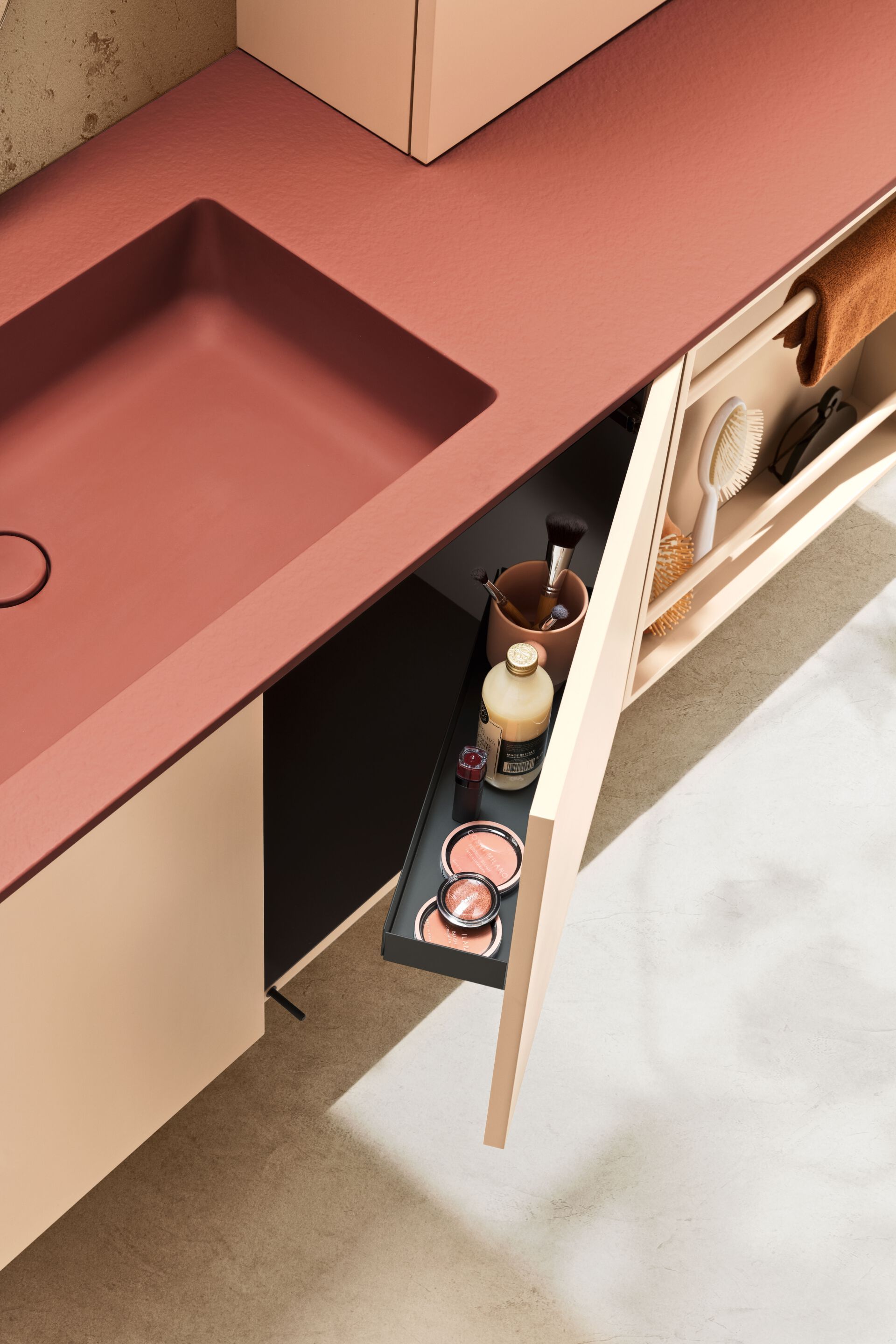 Матовый лакированный деревянный подвесной умывальник ARBLU Dress System ARCH-00084771 - Вид №4