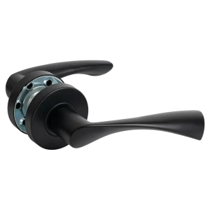 EDSON Дверная ручка EDS-6336 черная матовая для межкомнатных дверей 89404518