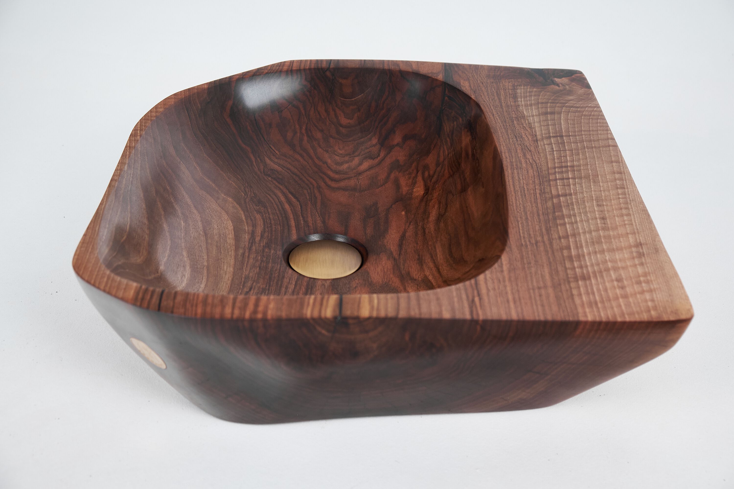 Твердая деревянная раковина / умывальник Logniture Banik ARCH-00113305 - Вид №3