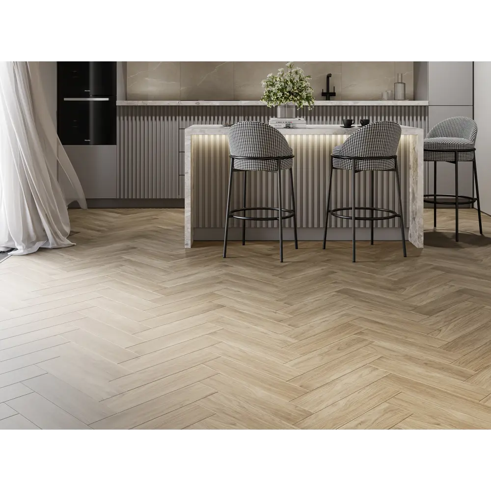 Глазурованный керамогранит Gracia Ceramica Cozy 12.5x50 см 0.875 м² матовый цвет бежевый 89413342 STLM-2103575 - Вид №4