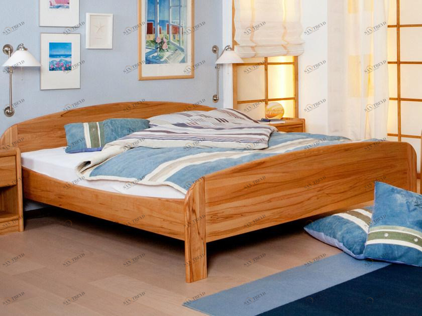 Dyrlund Двуспальная кровать из дерева  1335e 