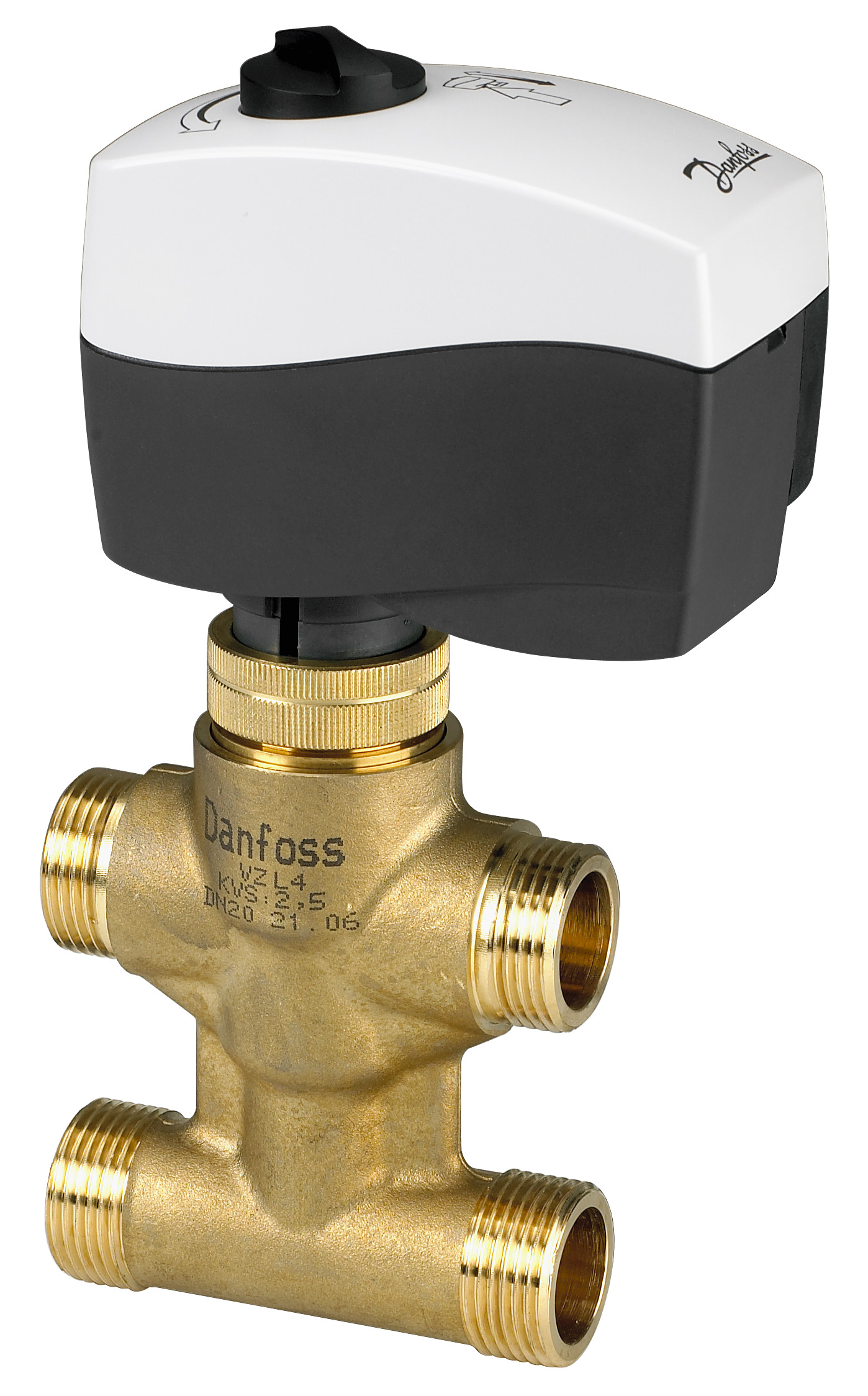 Danfoss Клапан регулирующий серии VZL Клапан регулирующий VZL 3 Ду 15 Kv 0,4 065Z2081  - Вид №30