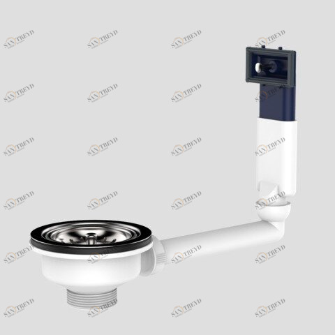 SANIT 852700210725321 SANIT Всплывающие корзина для мусора G3 1/2 ручной 