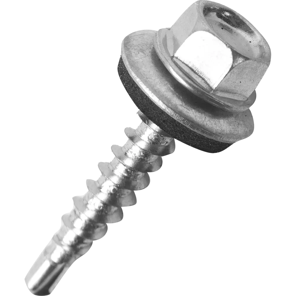 Саморезы кровельные Omax оцинкованные с буром 6.3х38 мм, на вес STLM-2023542