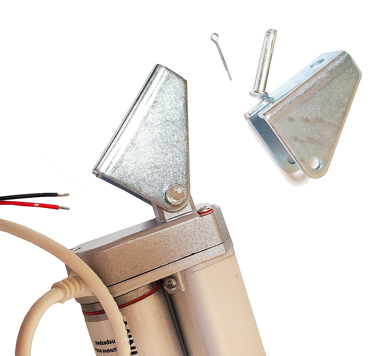 2189 Актуатор (линейный привод) длина 100 мм, питание 12 вольт , нагрузка до 130 кг, скорость 7 мм/сек LAB.Space  - Вид №6