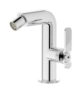 Однорычажный смеситель для биде с регулируемым горлышком