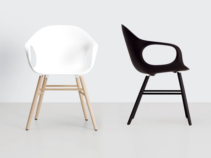 Полиуретановый стул с подлокотниками Kristalia ARCH-00128403 - Вид №1