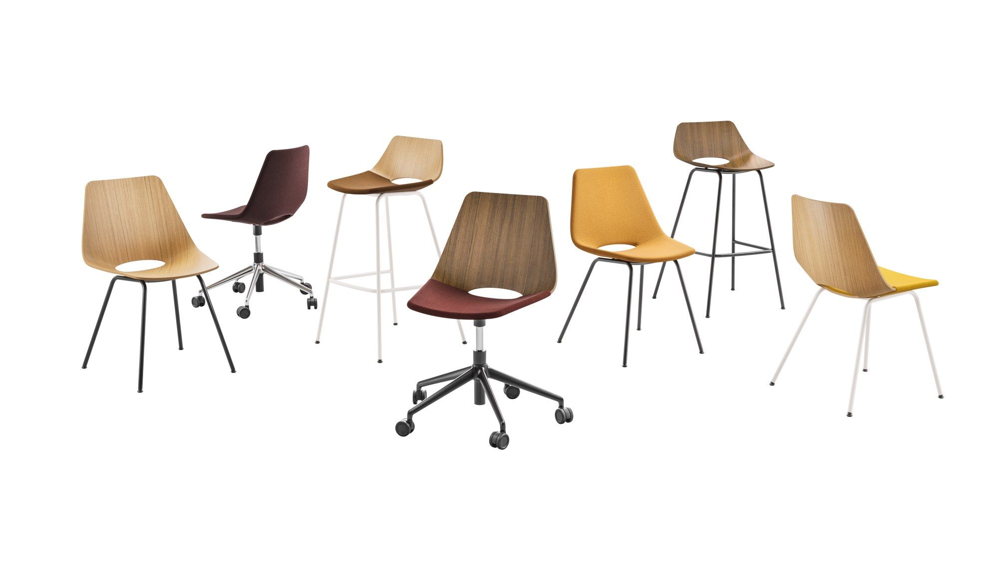 Многослойное кресло с мягким сиденьем THONET S 661 ARCH-00106154 - Вид №1