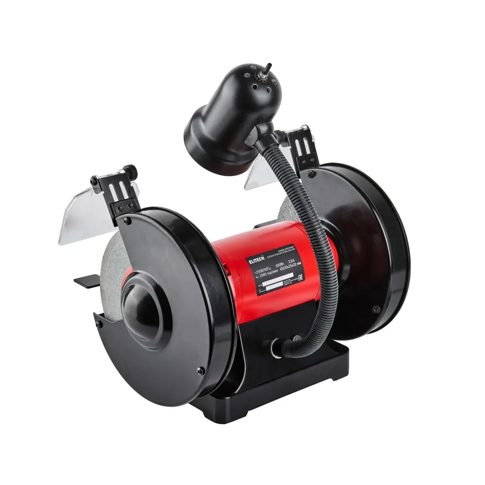 Точильный станок Elitech СТ60-20 для профессиональной заточки инструментов 89409770 STLM-1578040 - Вид №5