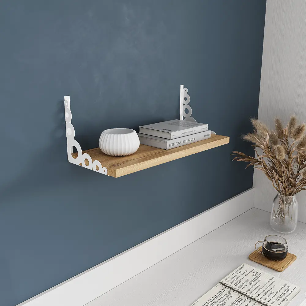 Утилитарный кронштейн Невада 2x18 см нагрузка до 15 кг цвет белый Santreyd STLM-2086874