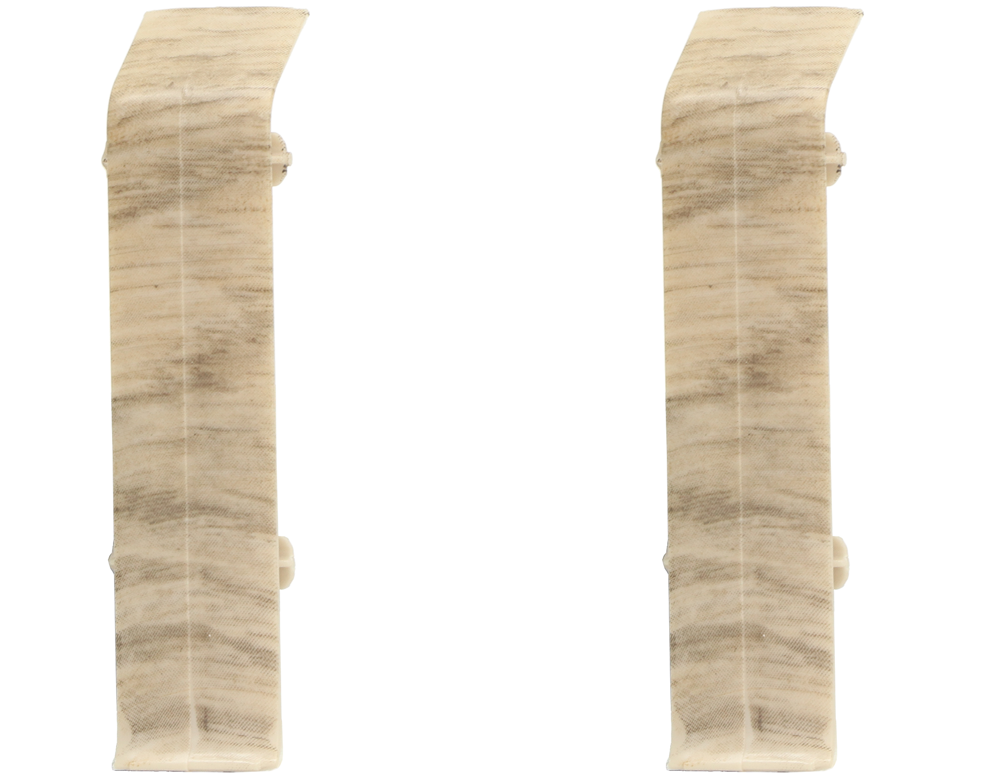 83411578 Соединитель левый и правый Дуб Рафаэлло 80 мм 2 шт. STLM-0041150 Santreyd 