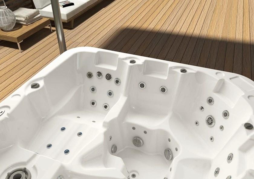 Albatros Квадратный мини-бассейн с 5-местной хромотерапией  04oap229  - Вид №3