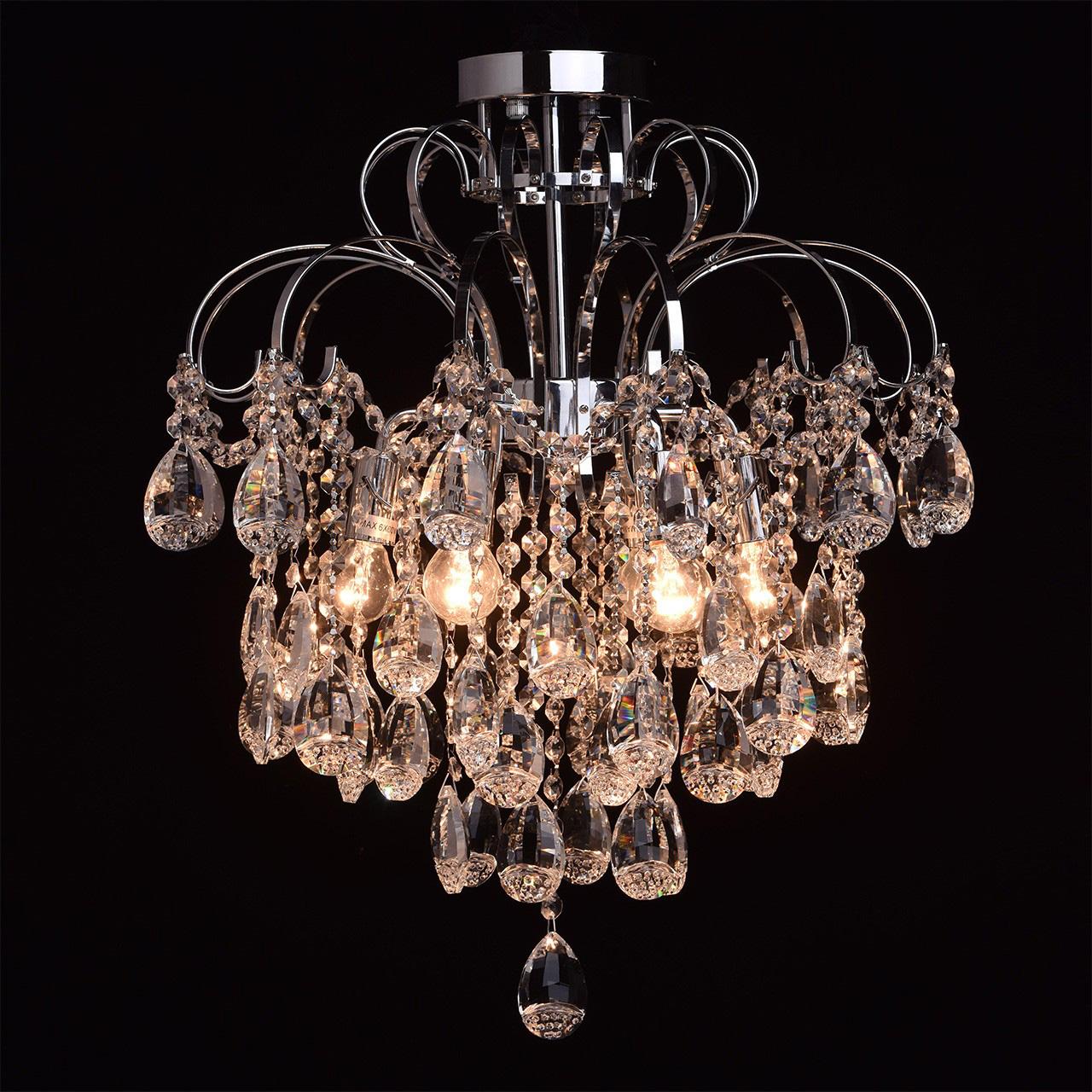 Потолочная люстра De Markt City Бриз 464017106 DE MARKT ДИЗАЙНЕРСКИЕ, БРИЗ 181502 Хром  - Вид №2