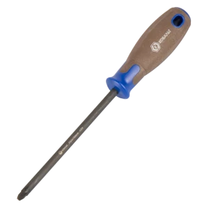 Отвертка крестовая КОБАЛЬТ PZ3x150 мм для профессионального монтажа 89373924