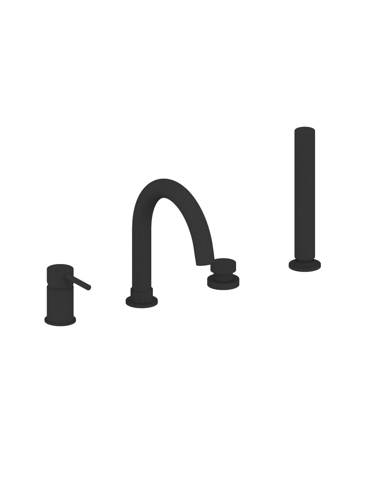 Встраиваемый смеситель для ванны с ручным душем Rubinetterie Frattini Pepe XL ARCH-00112668 - Вид №24