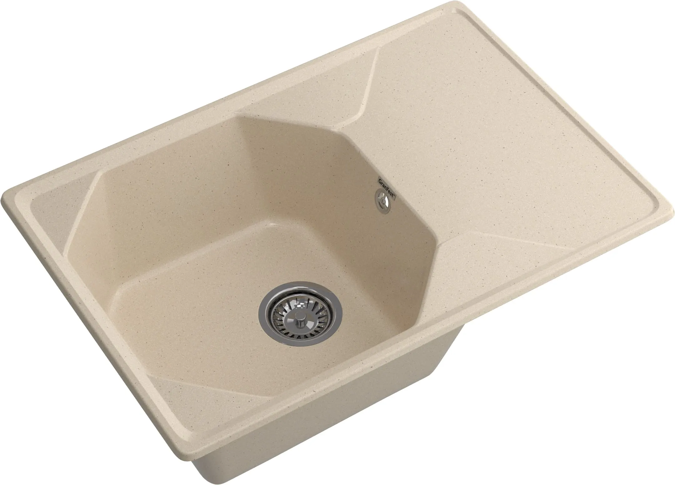 Кухонная мойка Искусственный камень UNIQUE S181 GranFest U-740L-S181 - Вид №2